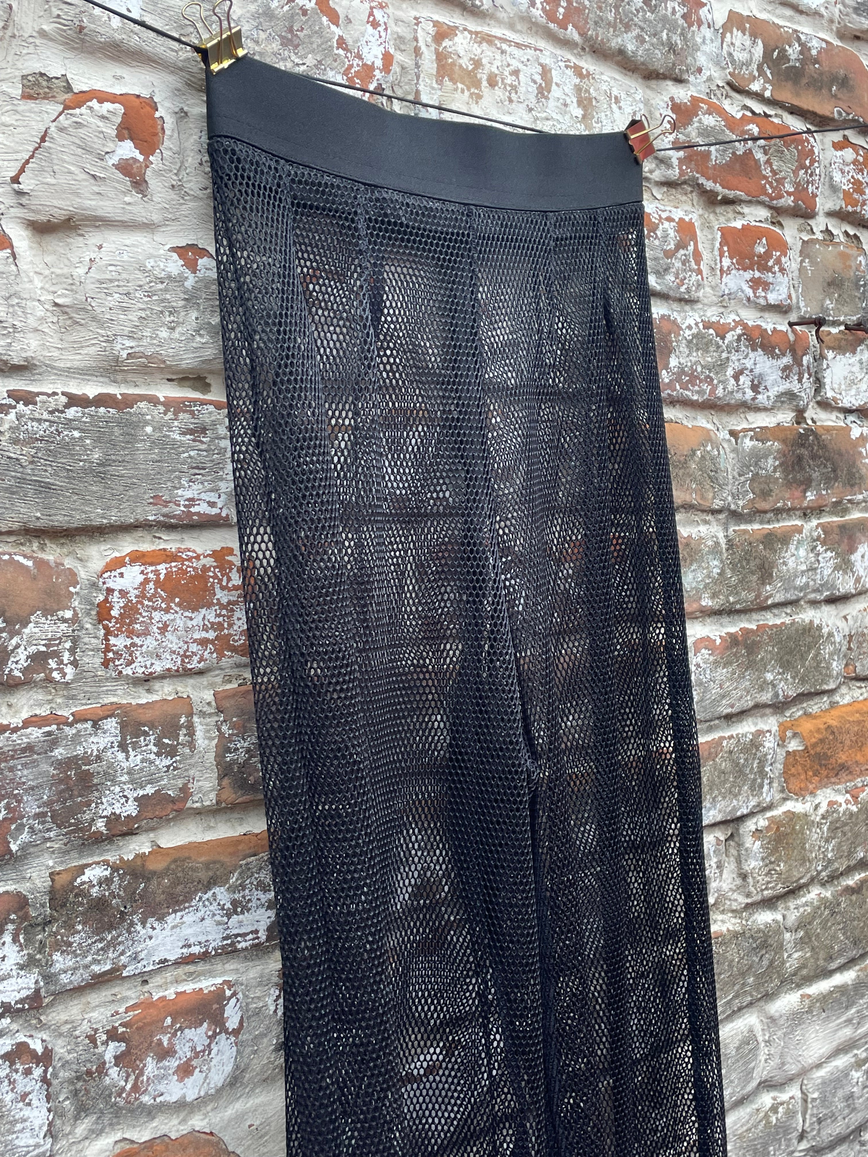 Mesh Wide Leg Pant