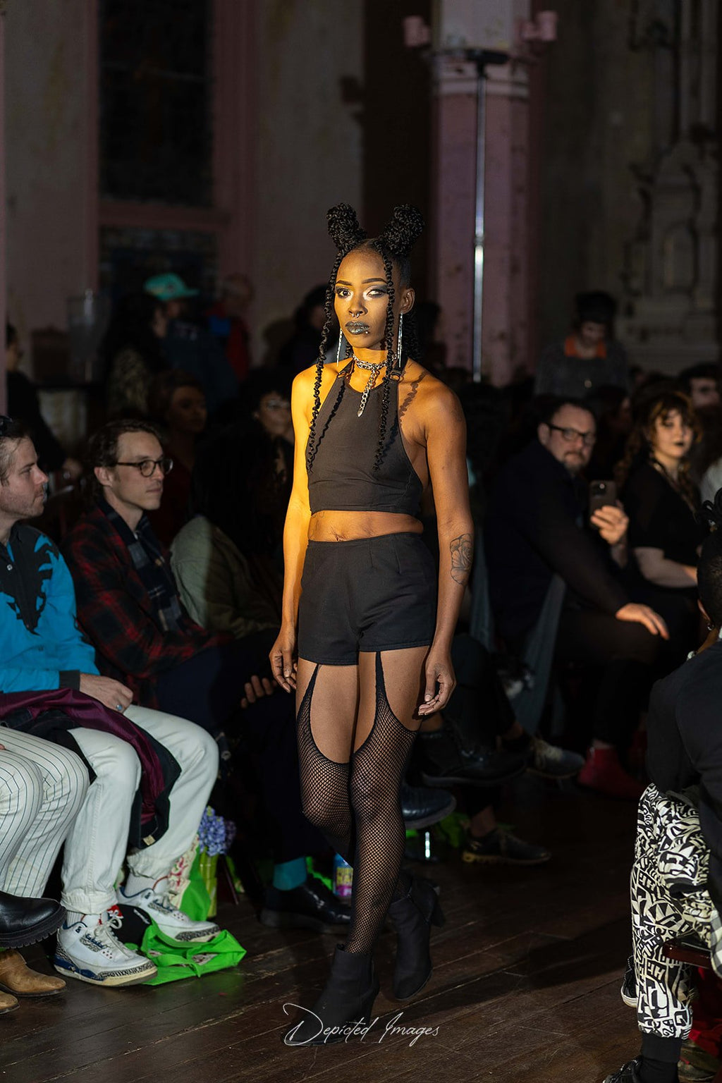 Cotton Faille Halter Top + Short