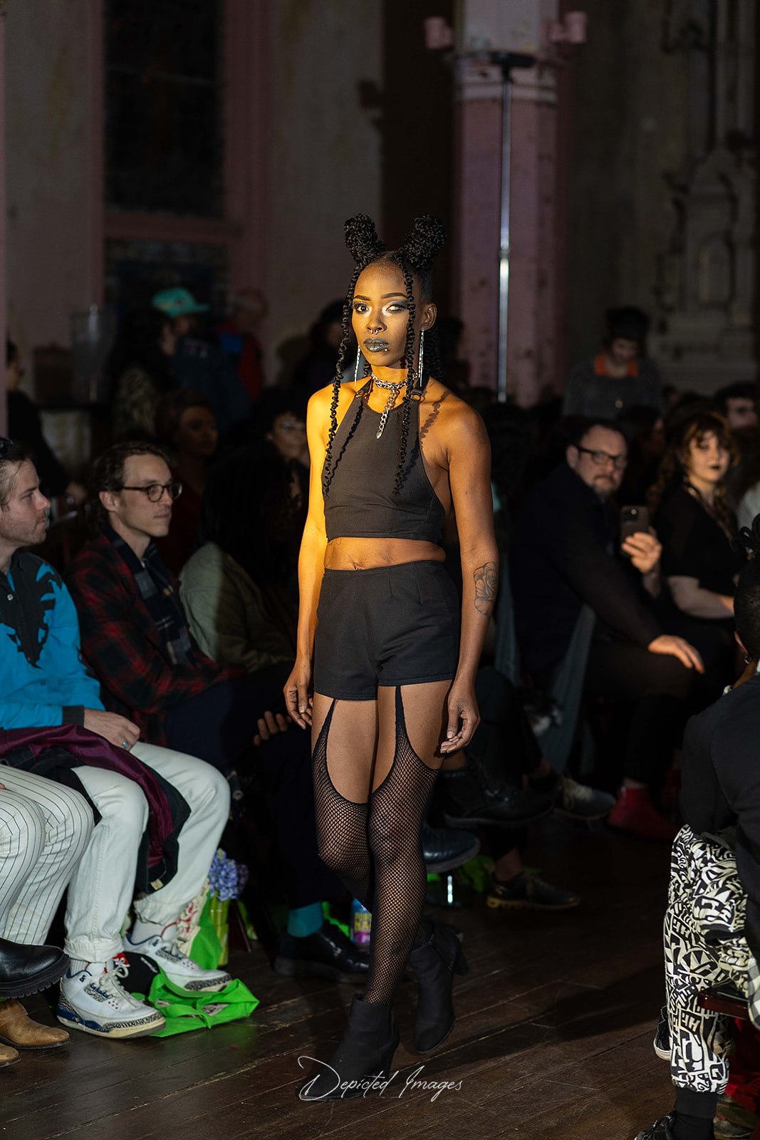 Cotton Faille Halter Top + Short