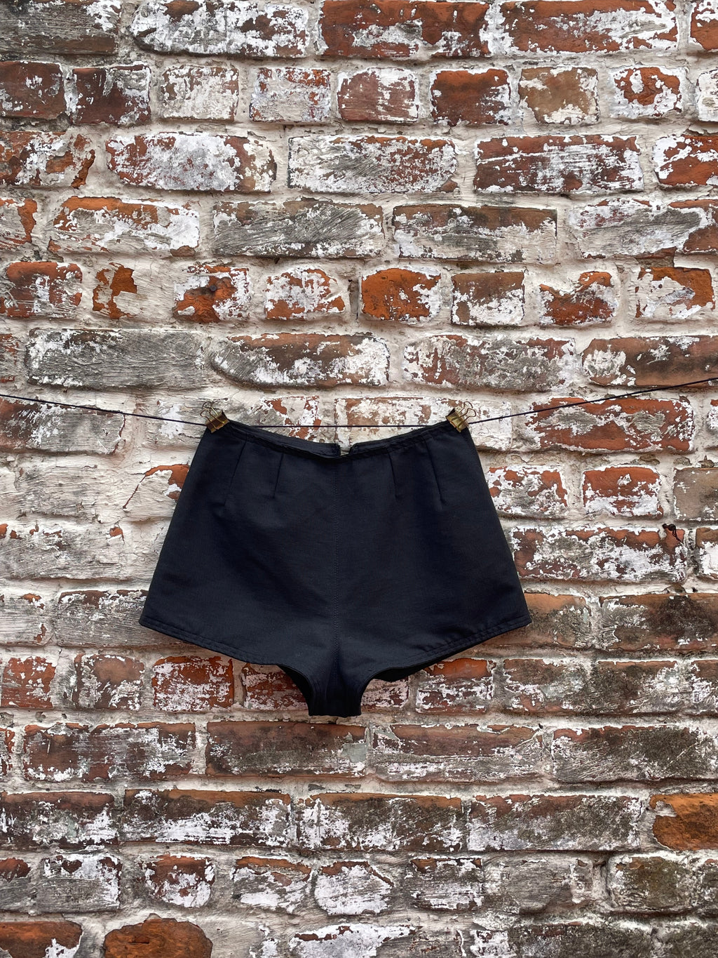 Cotton Faille Halter Top + Short