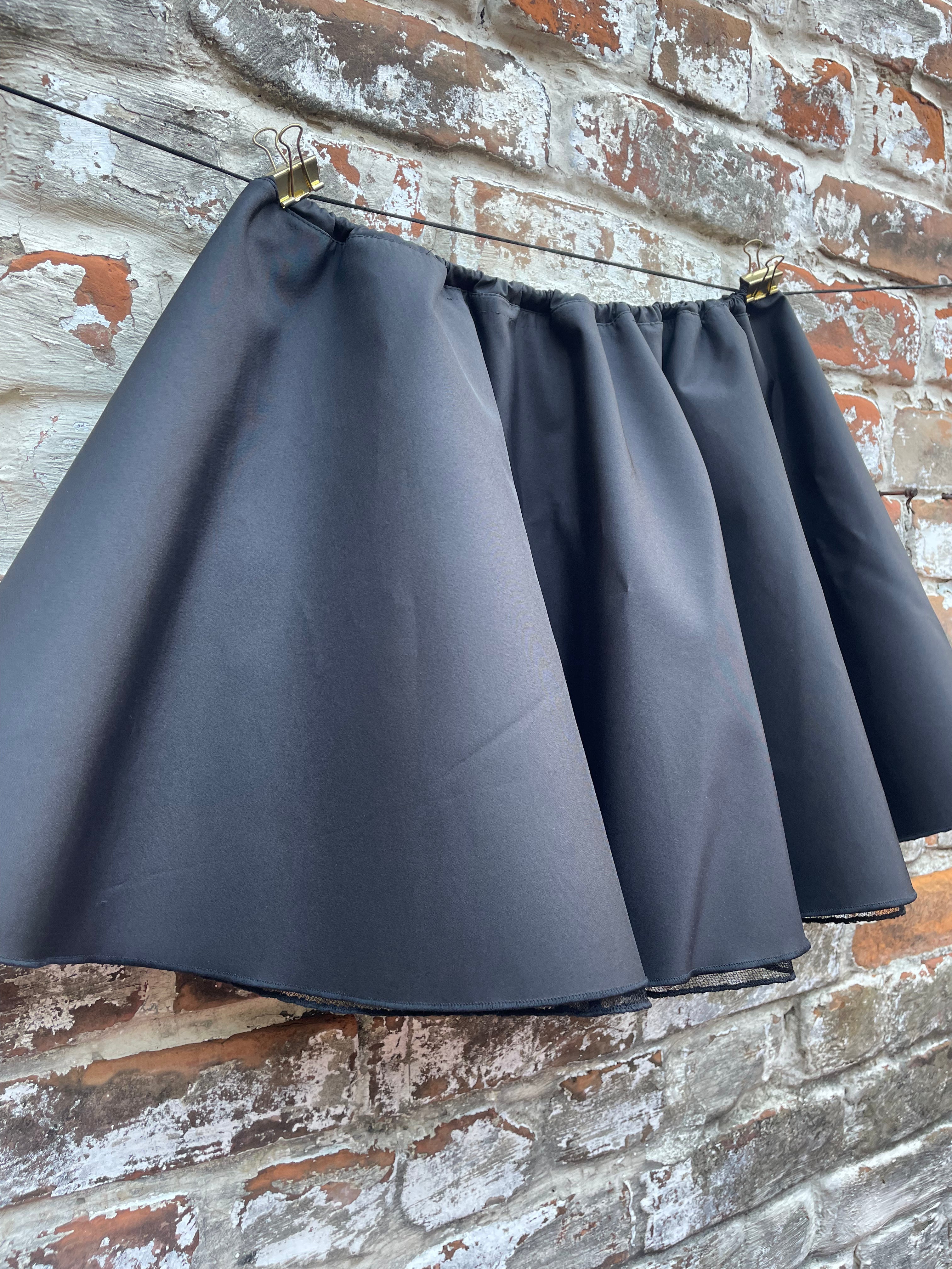 Satin Circle Skirt